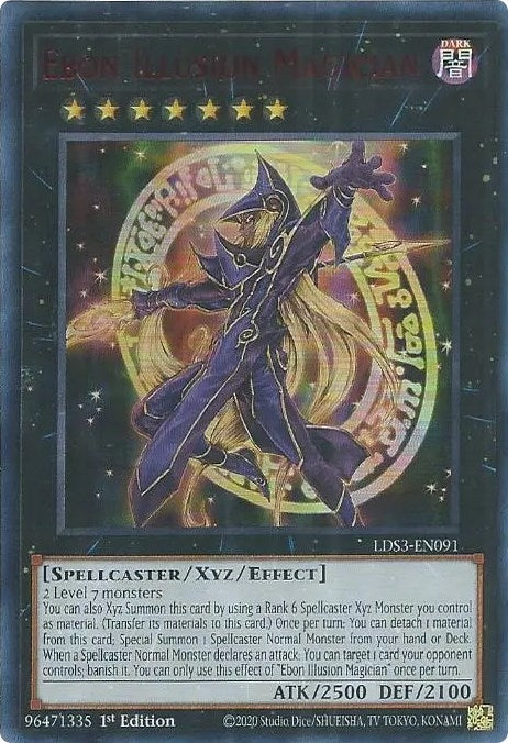 Image for Ebon Illusion Magician (Red) (Legendary Duelists: Season 3) (LDS3-EN091) - YuGiOh