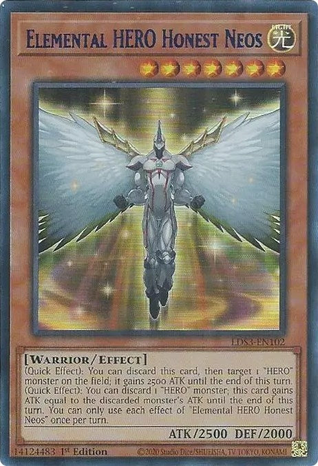 Image for Elemental HERO Honest Neos (Blue) (Legendary Duelists: Season 3) (LDS3-EN102) - YuGiOh