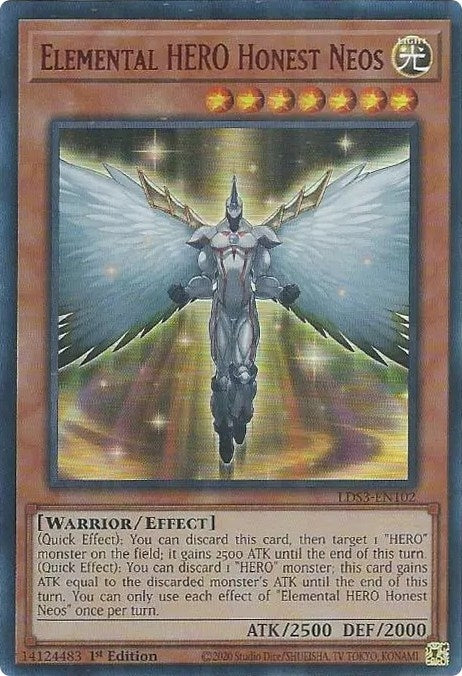 Image for Elemental HERO Honest Neos (Red) (Legendary Duelists: Season 3) (LDS3-EN102) - YuGiOh