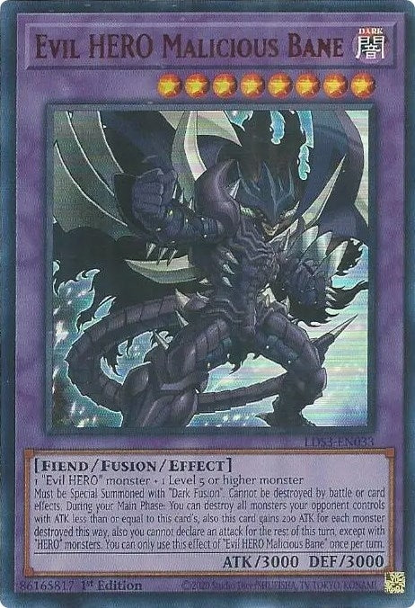 Image for Evil HERO Malicious Bane (Red) (Legendary Duelists: Season 3) (LDS3-EN033) - YuGiOh
