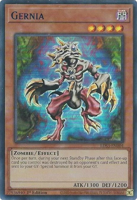 Image for Gernia (Blue) (Legendary Duelists: Season 3) (LDS3-EN004) - YuGiOh