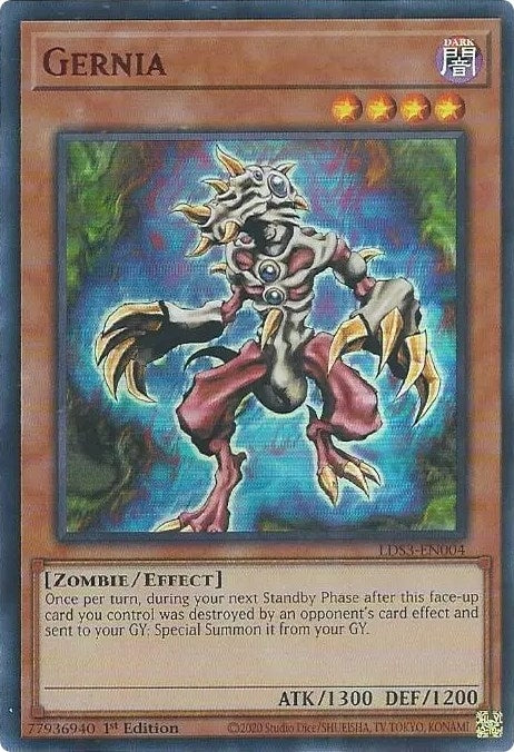 Image for Gernia (Red) (Legendary Duelists: Season 3) (LDS3-EN004) - YuGiOh