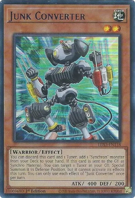 Image for Junk Converter (Blue) (Legendary Duelists: Season 3) (LDS3-EN118) - YuGiOh