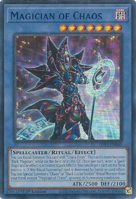 Image for Magician of Chaos (Blue) (Legendary Duelists: Season 3) (LDS3-EN089) - YuGiOh