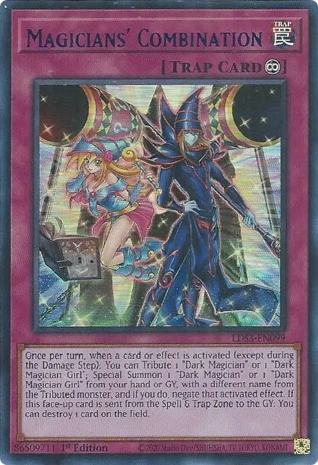 Image for Magicians' Combination (Blue) (Legendary Duelists: Season 3) (LDS3-EN099) - YuGiOh