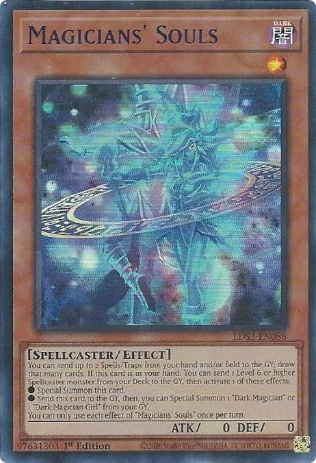 Image for Magicians' Souls (Blue) (Legendary Duelists: Season 3) (LDS3-EN088) - YuGiOh