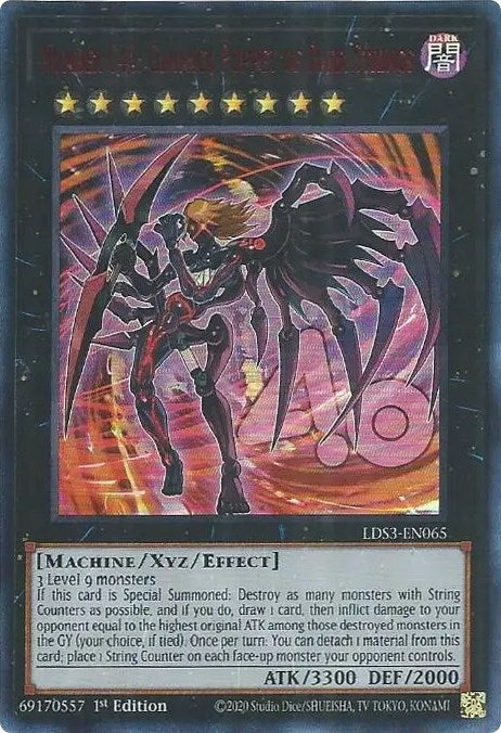 Image for Number C40: Gimmick Puppet of Dark Strings (Red) (Legendary Duelists: Season 3) (LDS3-EN065) - YuGiOh