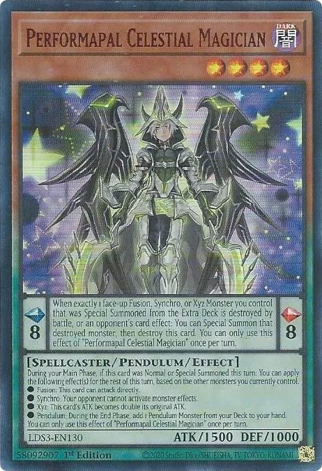 Image for Performapal Celestial Magician (Red) (Legendary Duelists: Season 3) (LDS3-EN130) - YuGiOh