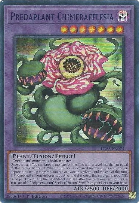 Image for Predaplant Chimerafflesia (Blue) (Legendary Duelists: Season 3) (LDS3-EN074) - YuGiOh