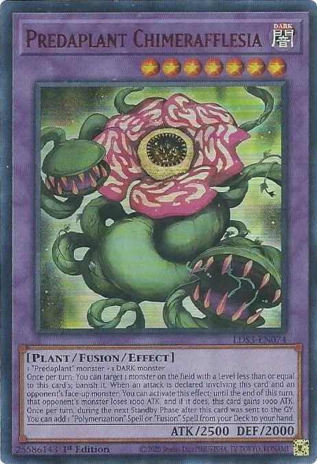 Image for Predaplant Chimerafflesia (Red) (Legendary Duelists: Season 3) (LDS3-EN074) - YuGiOh