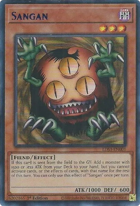 Image for Sangan (Blue) (Legendary Duelists: Season 3) (LDS3-EN001) - YuGiOh