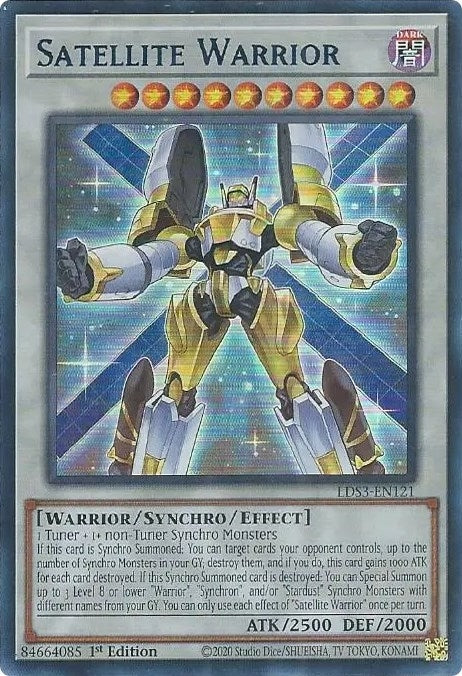 Image for Satellite Warrior (Blue) (Legendary Duelists: Season 3) (LDS3-EN121) - YuGiOh