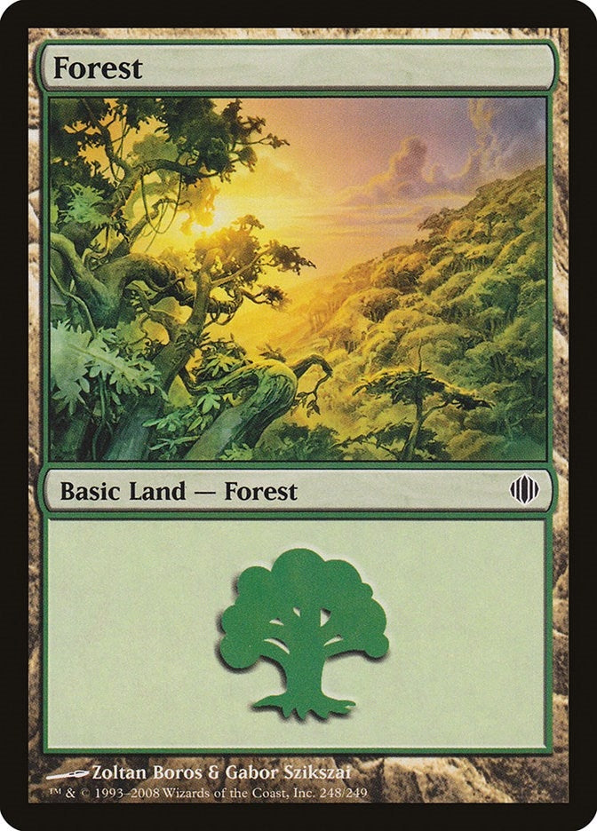 Image for Forest (248) (Shards of Alara) (248) - Magic: The Gathering