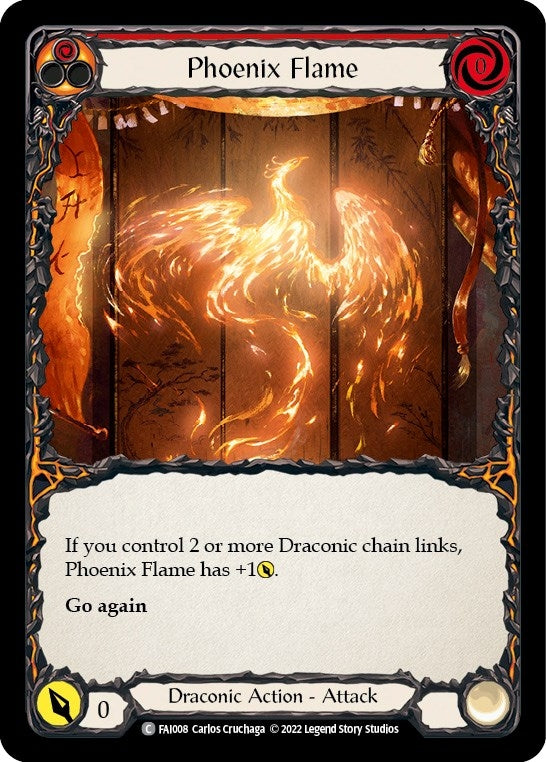 Image for Phoenix Flame (Blitz Deck: Uprising - Fai) (FAI008) - Flesh and Blood TCG