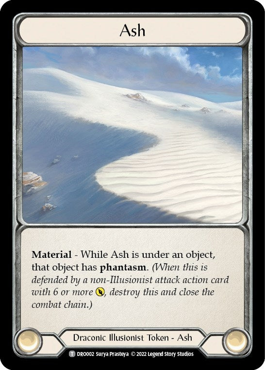 Image for Ash // Aether Ashwing (Blitz Deck: Uprising - Dromai) (DRO002/DRO003) - Flesh and Blood TCG