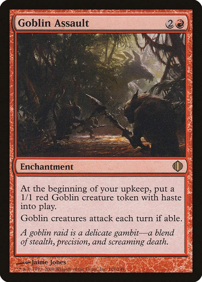 Image for Goblin Assault (Shards of Alara) (101) - Magic: The Gathering