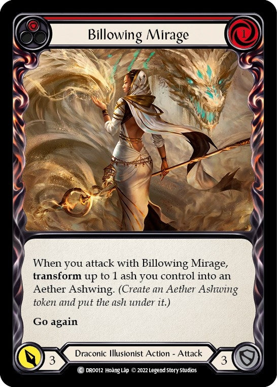 Image for Billowing Mirage (Blitz Deck: Uprising - Dromai) (DRO012) - Flesh and Blood TCG