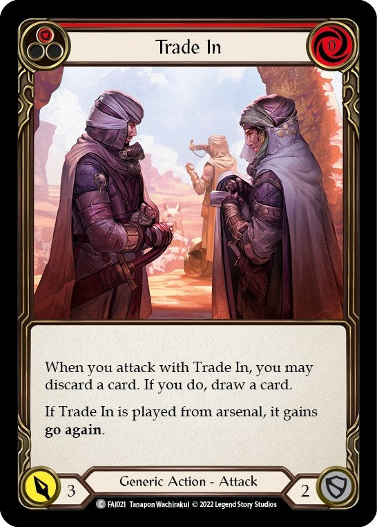 Image for Trade In (Red) (Blitz Deck: Uprising - Fai) (FAI021) - Flesh and Blood TCG