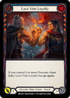 Image for Lava Vein Loyalty (Blue) (Blitz Deck: Uprising - Fai) (FAI025) - Flesh and Blood TCG