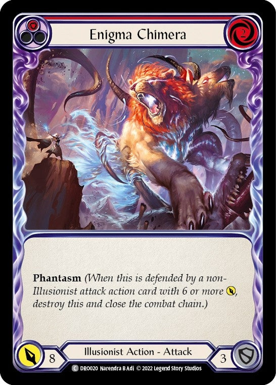 Image for Enigma Chimera (Blitz Deck: Uprising - Dromai) (DRO020) - Flesh and Blood TCG