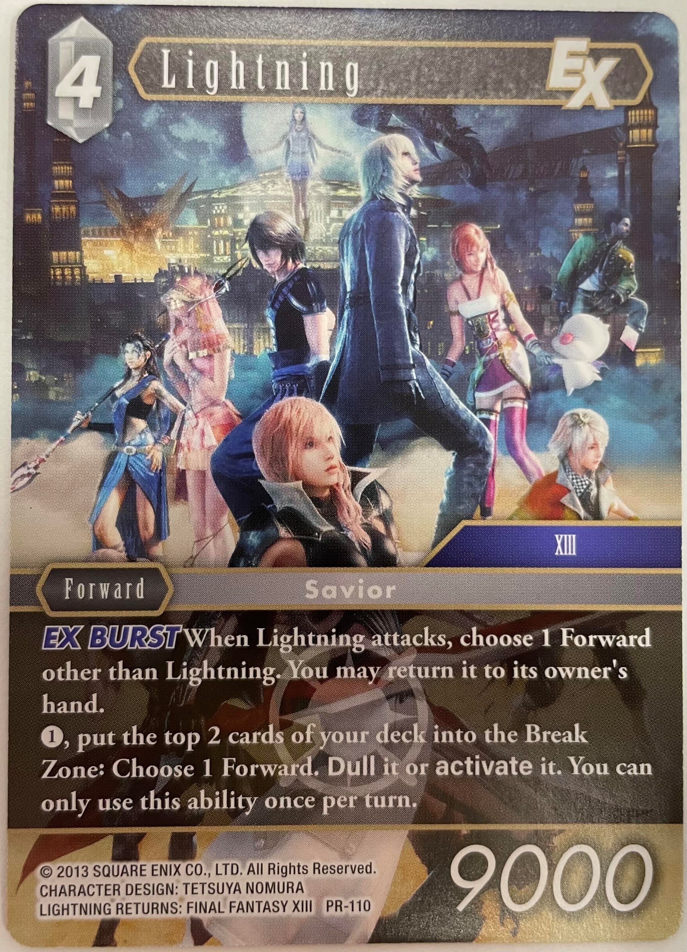 Image for Lightning EX (Deck Exclusive Cards) (PR-110) - Final Fantasy TCG