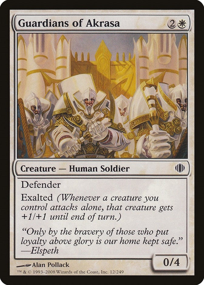 Image for Guardians of Akrasa (Shards of Alara) (12) - Magic: The Gathering