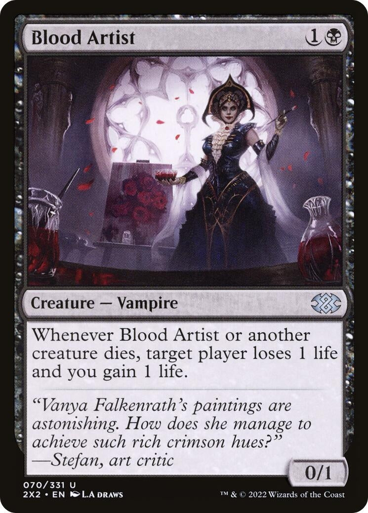 Image for Blood Artist (Double Masters 2022) (70) - Magic: The Gathering
