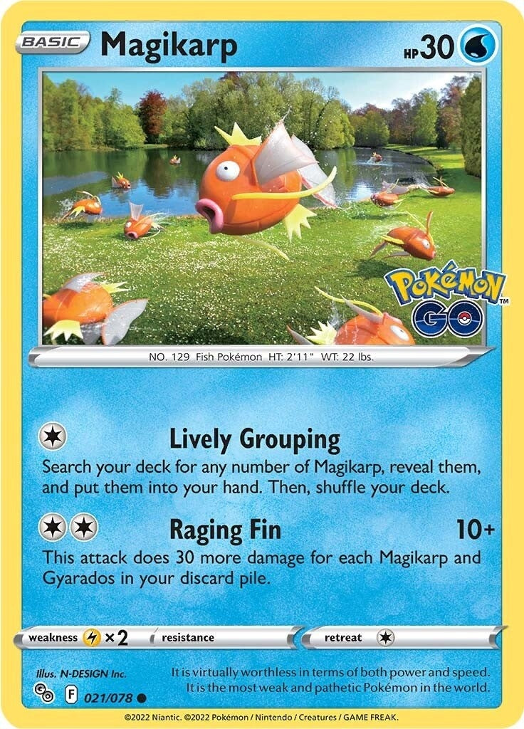 Image for Magikarp (Pokemon GO) (021/078) - Pokemon
