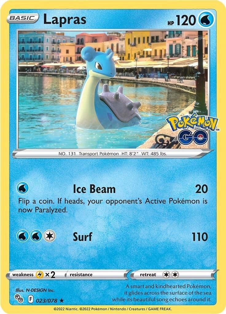 Image for Lapras (Pokemon GO) (023/078) - Pokemon