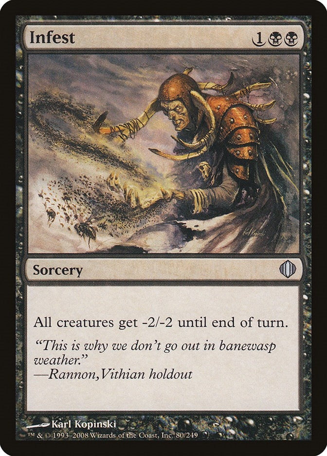 Image for Infest (Shards of Alara) (80) - Magic: The Gathering