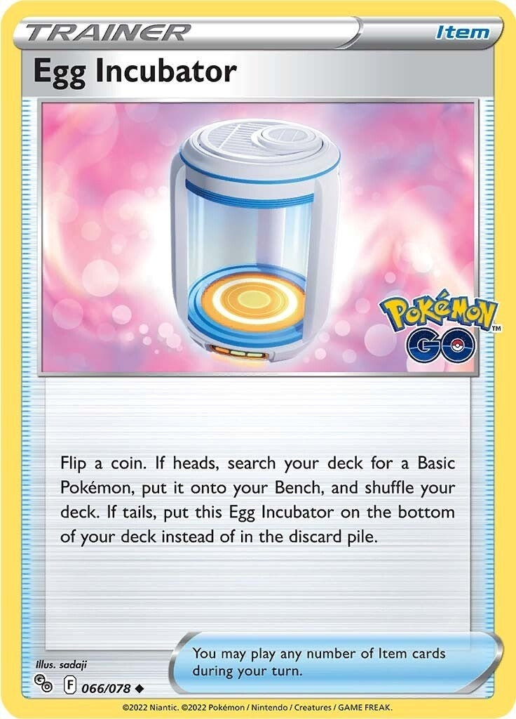 Image for Egg Incubator (Pokemon GO) (066/078) - Pokemon