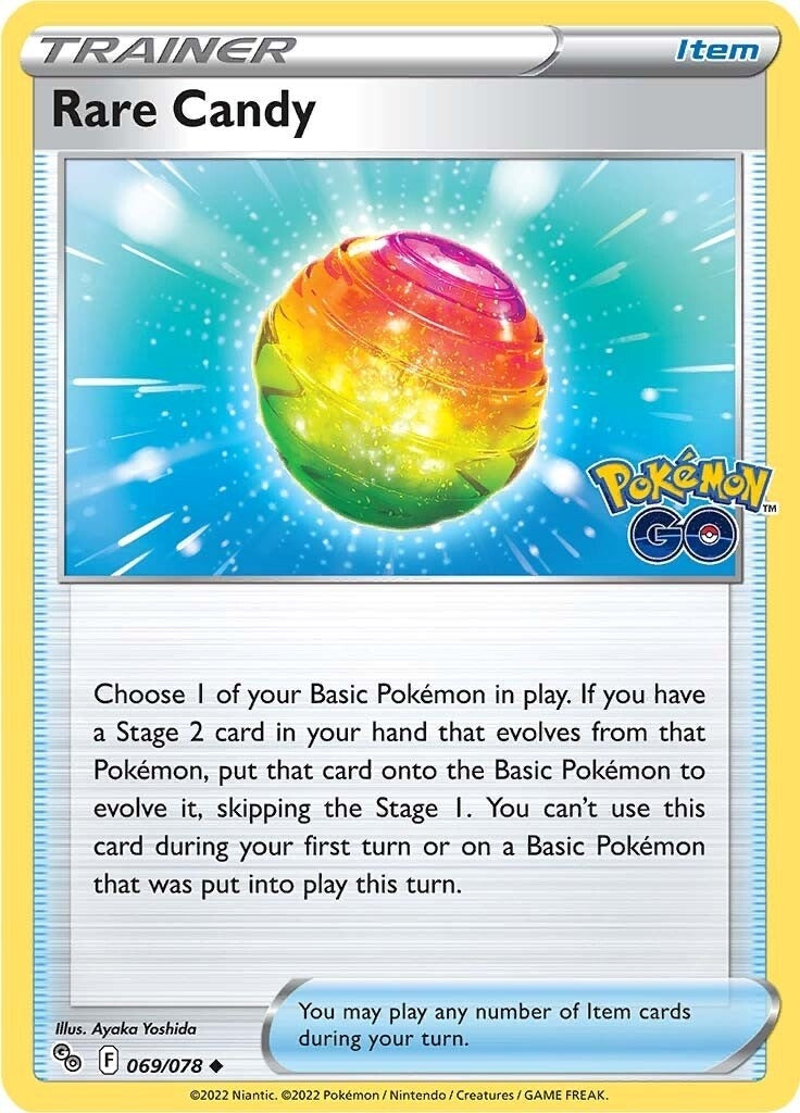 Image for Rare Candy (Pokemon GO) (069/078) - Pokemon
