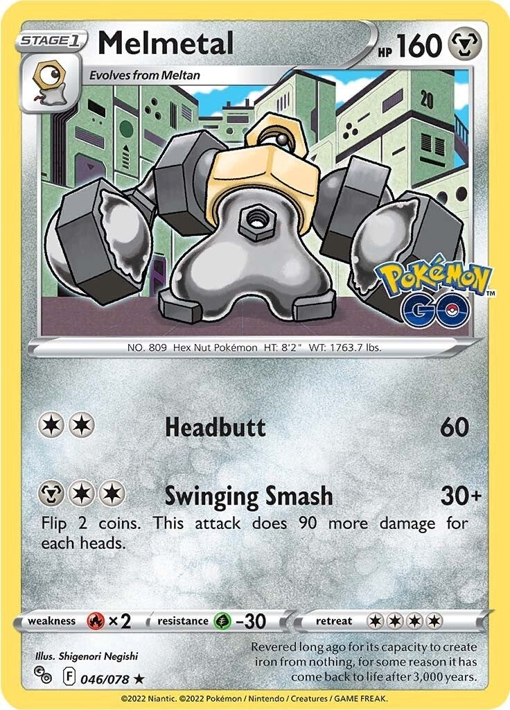 Image for Melmetal (Pokemon GO) (046/078) - Pokemon