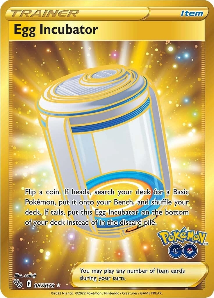 Image for Egg Incubator (Secret) (Pokemon GO) (087/078) - Pokemon