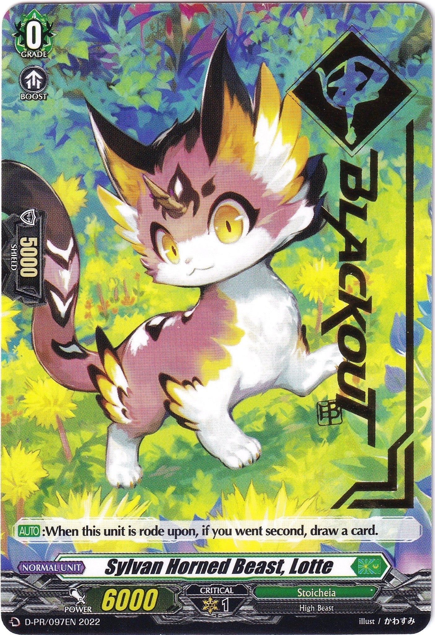 Image for Sylvan Horned Beast, Lotte (Hot Stamped) (D Promo Cards) (D-PR/097EN 2022) - Cardfight Vanguard
