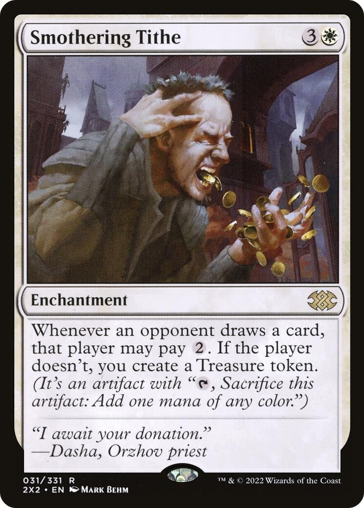 Image for Smothering Tithe (Double Masters 2022) (31) - Magic: The Gathering