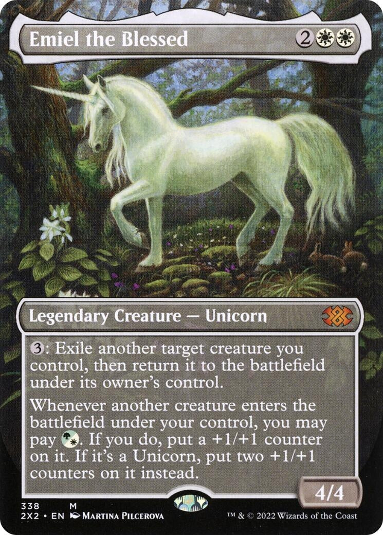 Image for Emiel the Blessed (Borderless) (Double Masters 2022) (338) - Magic: The Gathering
