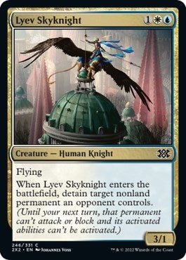 Image for Lyev Skyknight (Double Masters 2022) (246) - Magic: The Gathering