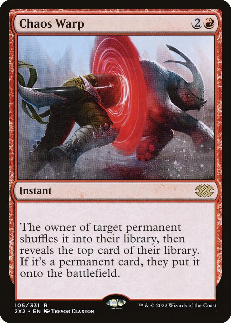Image for Chaos Warp (Double Masters 2022) (105) - Magic: The Gathering