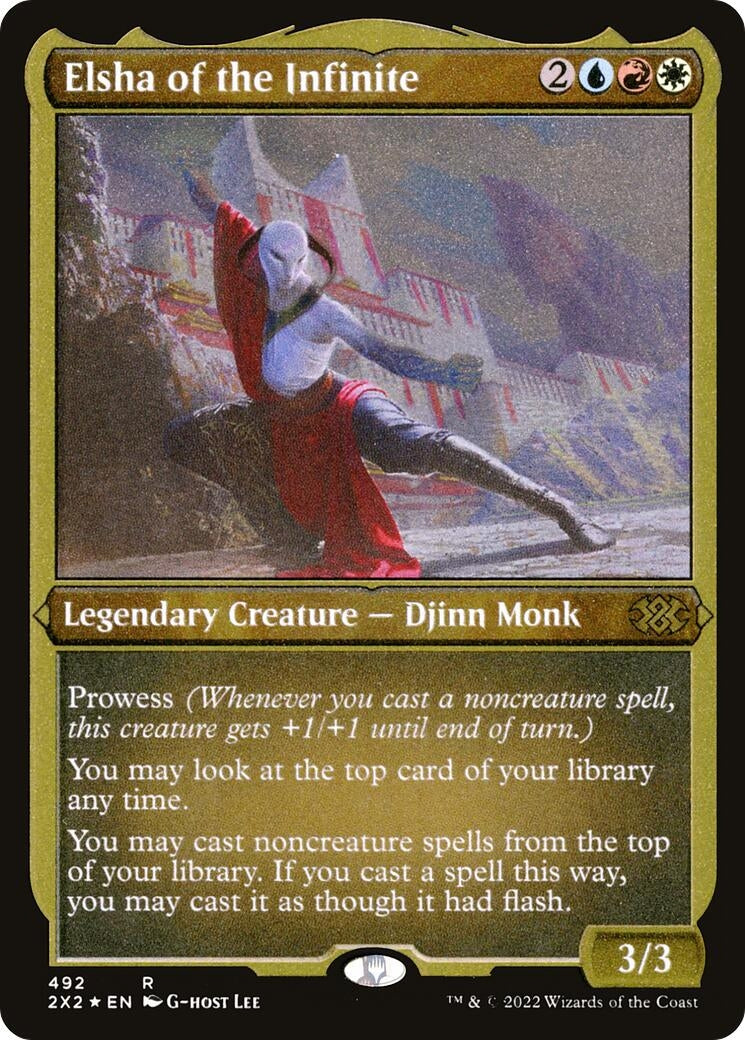 Image for Elsha of the Infinite (Foil Etched) (Double Masters 2022) (492) - Magic: The Gathering