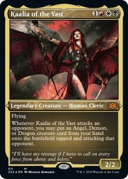 Image for Kaalia of the Vast (Foil Etched) (Double Masters 2022) (511) - Magic: The Gathering