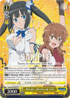 Image for Rivals, Hestia & Lili (Is it Wrong to Try to Pick Up Girls in a Dungeon?) (DDM/S88-E007 R) - Weiss Schwarz