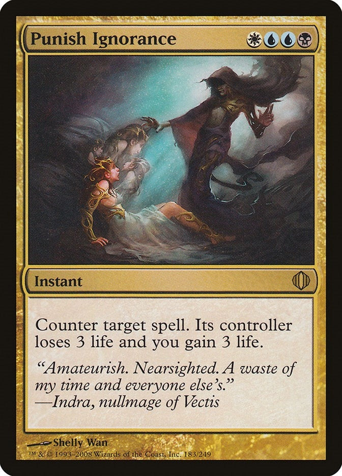 Image for Punish Ignorance (Shards of Alara) (183) - Magic: The Gathering