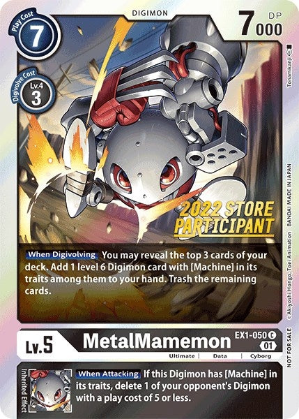 Image for MetalMamemon (2022 Store Participant) (EX01) (1050)