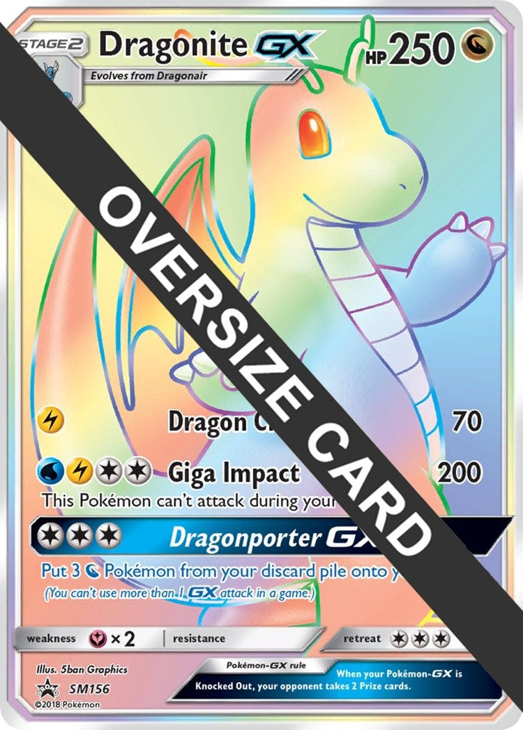Image for Dragonite GX - SM156 (Jumbo Cards) (SM156) - Pokemon