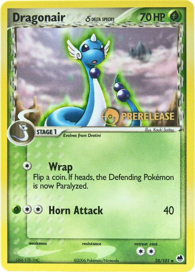 Image for Dragonair (Delta Species) - 28/101 (Prerelease) (Nintendo Promos) (28/101) - Pokemon