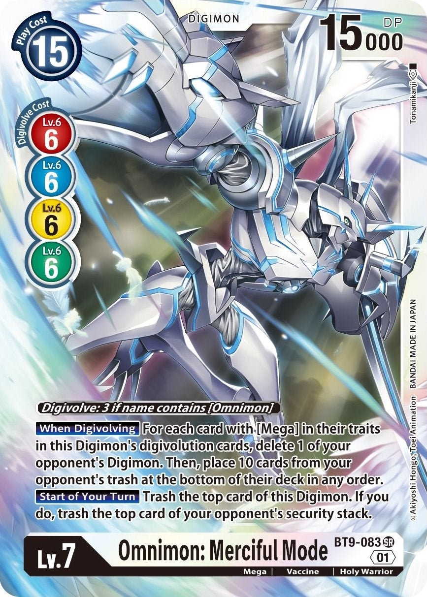 Image for Omnimon: Merciful Mode (BT09) (9083)