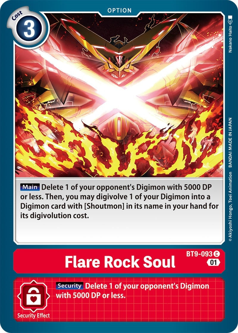 Image for Flare Rock Soul (BT09) (9093)