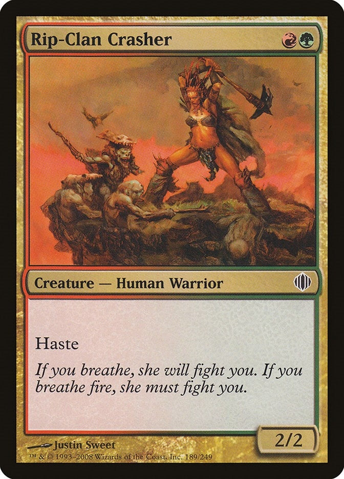Image for Rip-Clan Crasher (Shards of Alara) (189) - Magic: The Gathering