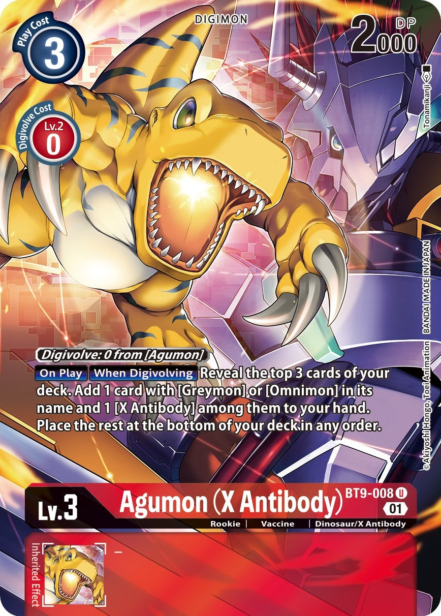 Image for Agumon (X Antibody) (Alternate Art) (BT09) (9008)